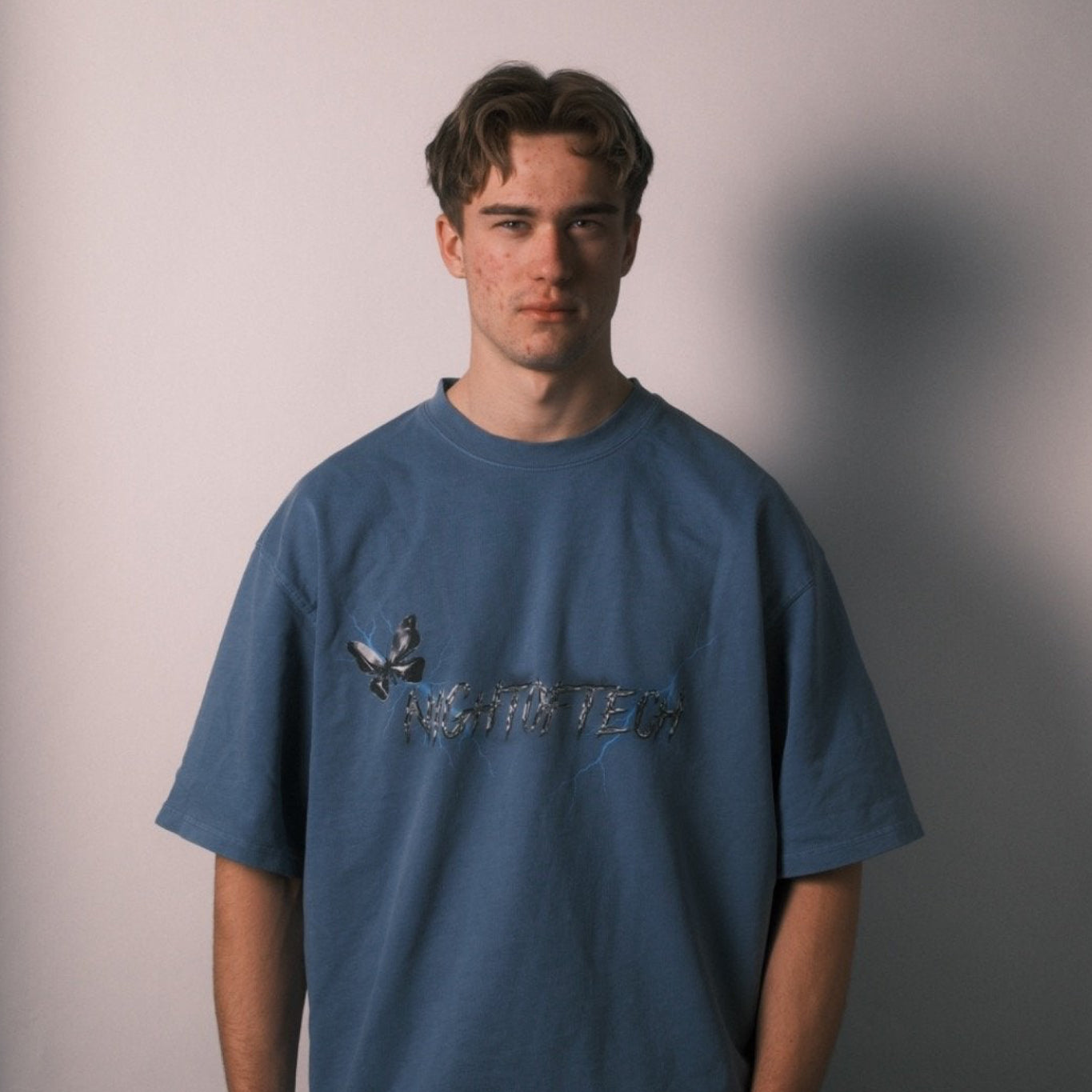 Thunder  Basic Oversized T-shirt Nightoftech